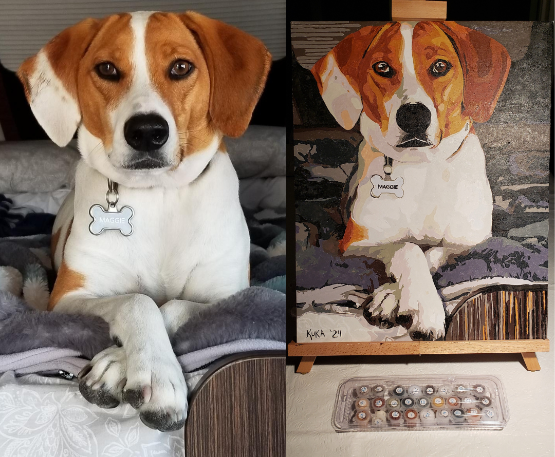 Kit de pintura personalizado 